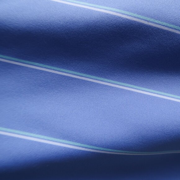 CB Cutter & Buck CB DryTec Blue Striped Indianwood Polo (M) ⛳️ - Picture 3 of 11